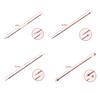 4pcs/set  Stainless Steel Blackhead Remover Tool Kit Face Massage Whitehead Pimple Spot Comedone Acne Extractor Face Massager