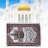 Bærbart bønneteppe Islamsk muslimsk Kaaba bomull Bønematte Hjemme soverom dekorasjon