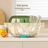 ABXTAO Double-Layer Plastic Drain Basket Set