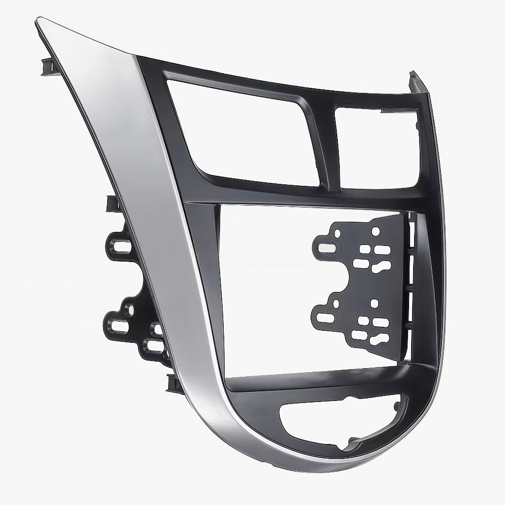 7 Inch 2Din Car Dashboard Frame Radio Fascia MP5 Adapter Panel for Hyundai I-25 / Accent / Solaris / VERNA 2010+