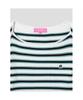Binpolleidiseu [B. My] Ribbed Stripe Knit Pullover Ivory (Bf6451N020)