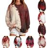 Women's Casual Round Neck Sweatshirt with Halloween Print, Long Sleeve Pullover for Festivals