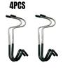 4/8pc Outdoor Camping Pig-Tail Hook Stainless Steel Light Hooks Multifunctional Portable Tent Pole Lantern Hanger For Yard Garde