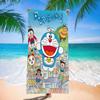 Japan D-Doraemon Big Microfiber Beach Towels Quick Dry Towel Sand Beach Towels Pool Towel For Travel Swim Pool Yoga