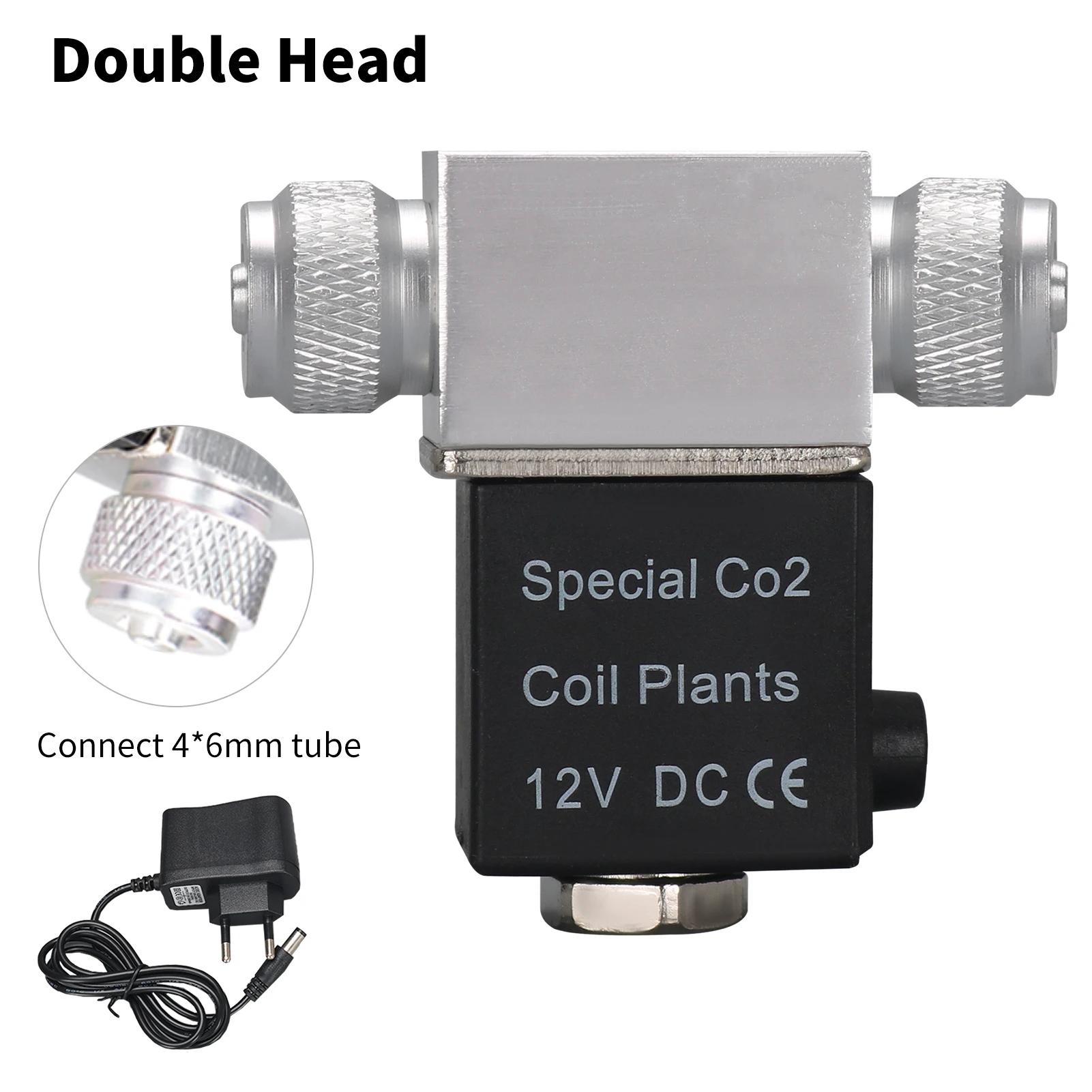 

DC 12V Output Connect M10*1 Solenoid Valve for Aquarium CO2 System Regulator External Thread Noiseless Low Temperature Version