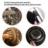 Metal Rust Remover Brushes Handy Steel/Nylon/Brass Brush for Clean Welding Slag