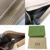Used GUCCI Bifold Wallet 658610 GG Marmont GG Supreme Canvas/leather Dusting Pink beige By color