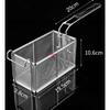 Stainless Steel Fryer frying Basket Screen French Fries Frame Square Filter Net Encrypt Colander Strainer Shaped Frying Meshed