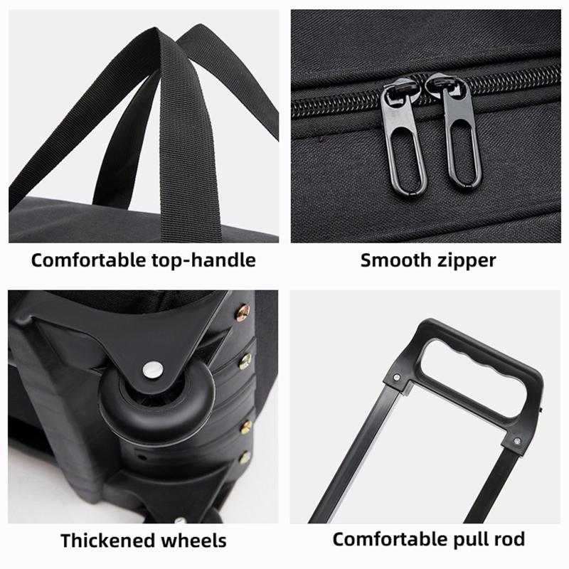 Nieuwe Draagbare Trolleytas Grote Capaciteit Waterdichte Schoenentas Meerdere Vakken Reisopbergtas Korte Afstand Zakenreis Incheck Reistas