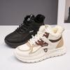 Winter New Velvet Dad Shoes Ins Warm Student Sports Platform Casual Cotton Shoes G