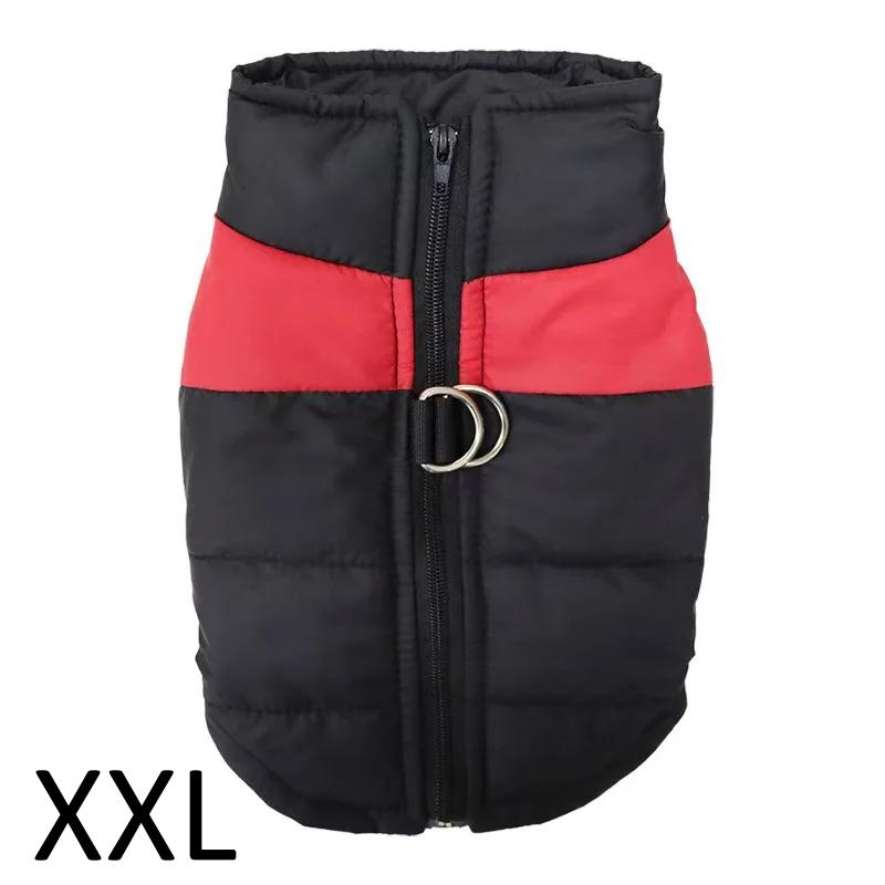Waterproof Warm Dog Clothes Pet Coat Winter Vest Padded Zipper Jacket Dog Clothing for Small Medium Big Dogs Outfit