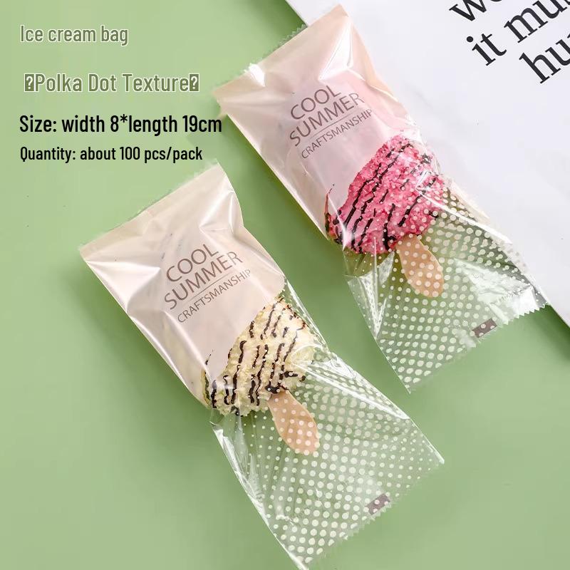 

100 шт. Утолщенные пакеты для мороженого эскимо для самостоятельного изготовления со скидкой для новичков и самозапечатывающейся функцией