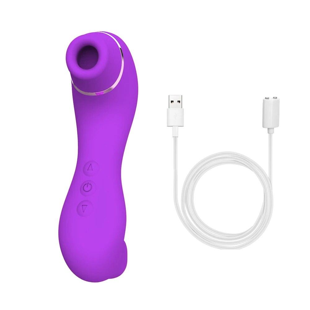 10 Modes Suction And Tongue Licking Vibrator For Clitoris Vagina Nipple Vibrators For Women Couples Blowjob Masturbation