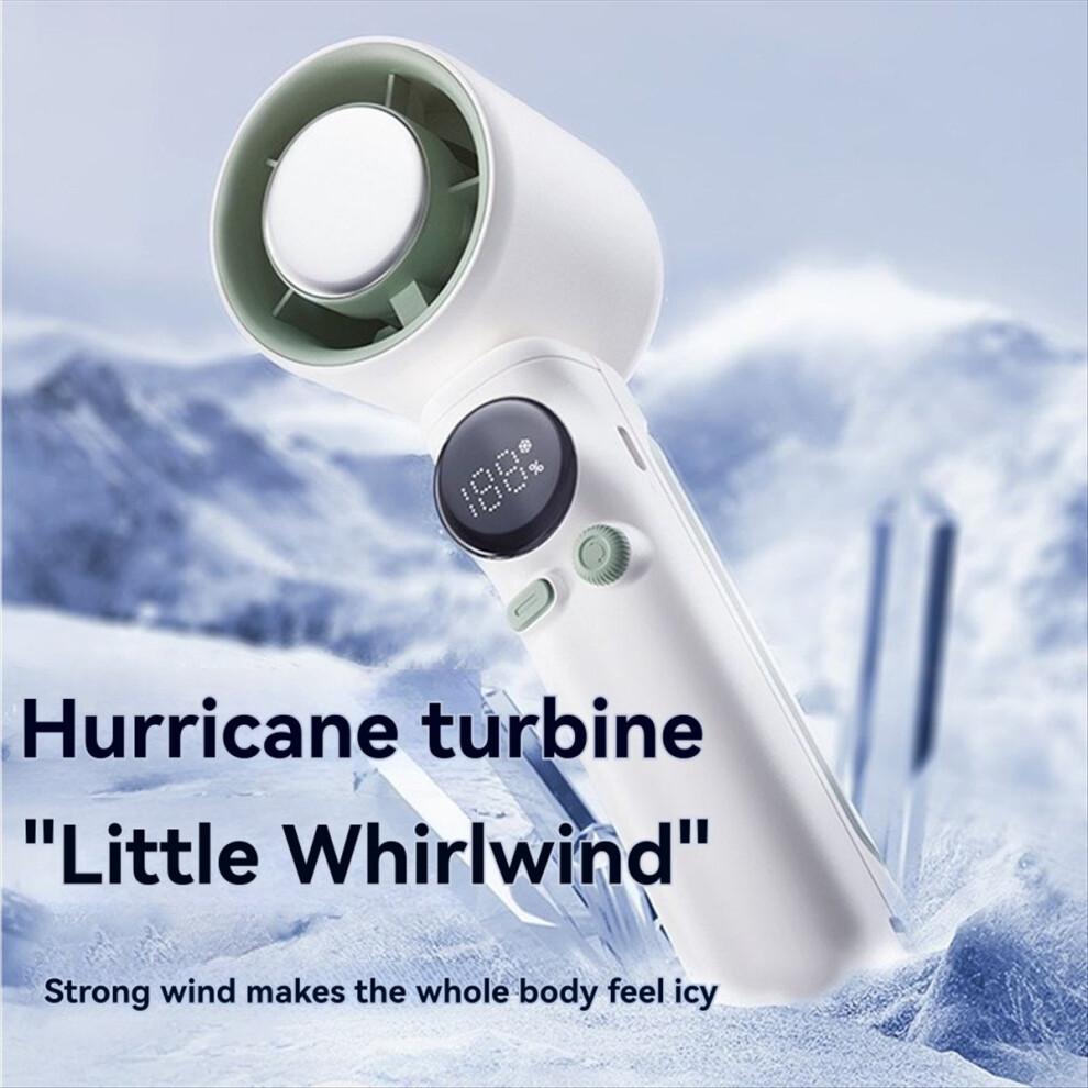 Tragbare 100-Speed-Turbo-Handheld Fan mit Kühlung