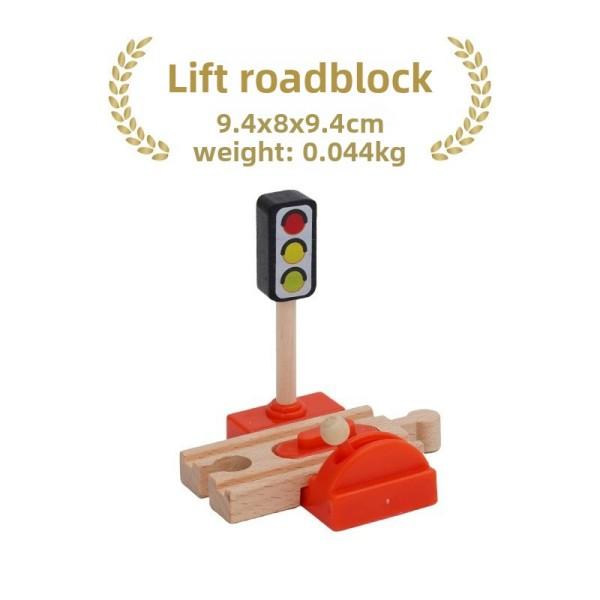 All Kinds Wooden Tunnel Station Platform Wooden Train Track Accessories fit for Brand Wooden Railway Track Toys for Children