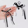 Lovely Bows Keyring Star Keychain Charm Creative Car Key Chain Aesthetic Keyrings Pendant Ornaments Bag Charm