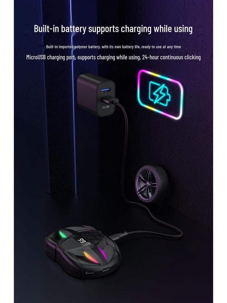 Automatic Silent Screen Clicker with Long Battery Life for Live Streams