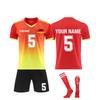 Personalised Shirts Kit Mens Girls With Name Number Custom Football Jerseys For Boys Training Suit