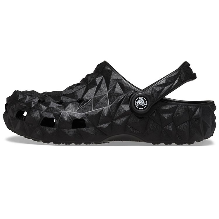 Crocs Unisex Classic Geometric Clog Black 209563-001 41-42