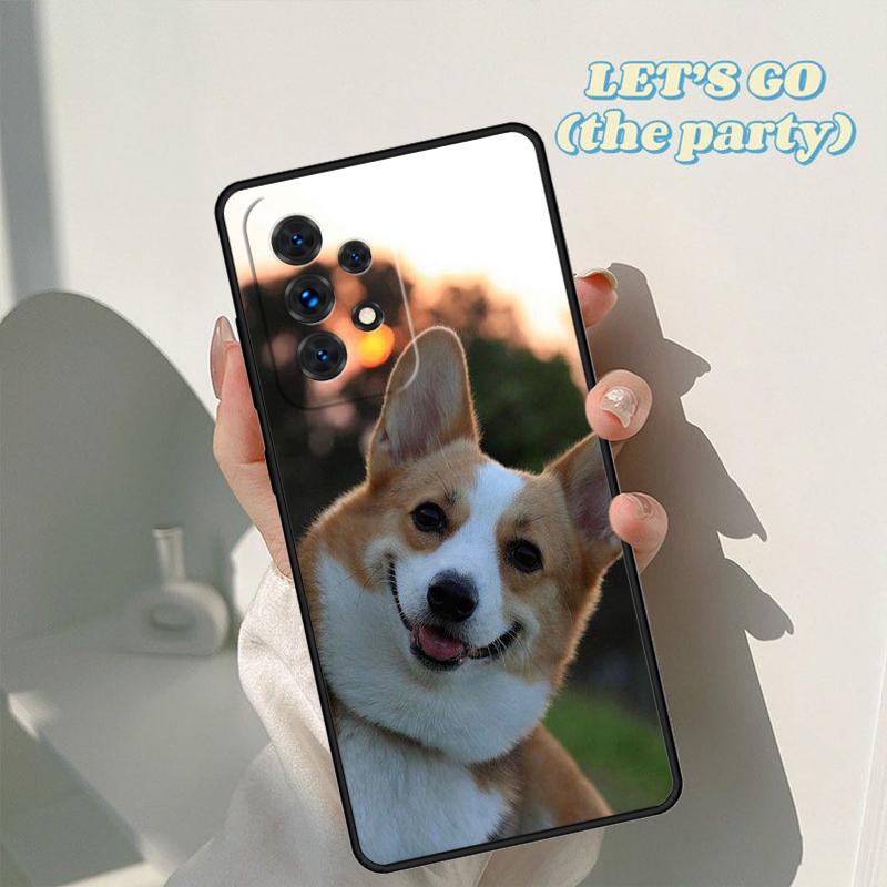 Funny cute dog Akita phone case For Samsung Galaxy A42 A31 A40 A51 A71 A32 A80 A91 A52 A72 A73 A20e A21S A50 A70 A11 A12 Cover