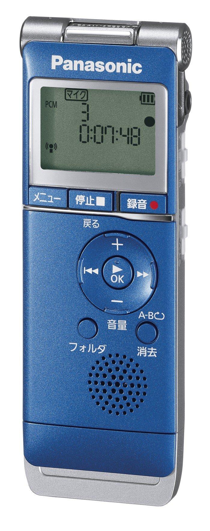 

Panasonic IC Recorder 2GB Blue RR-XS350-A синій