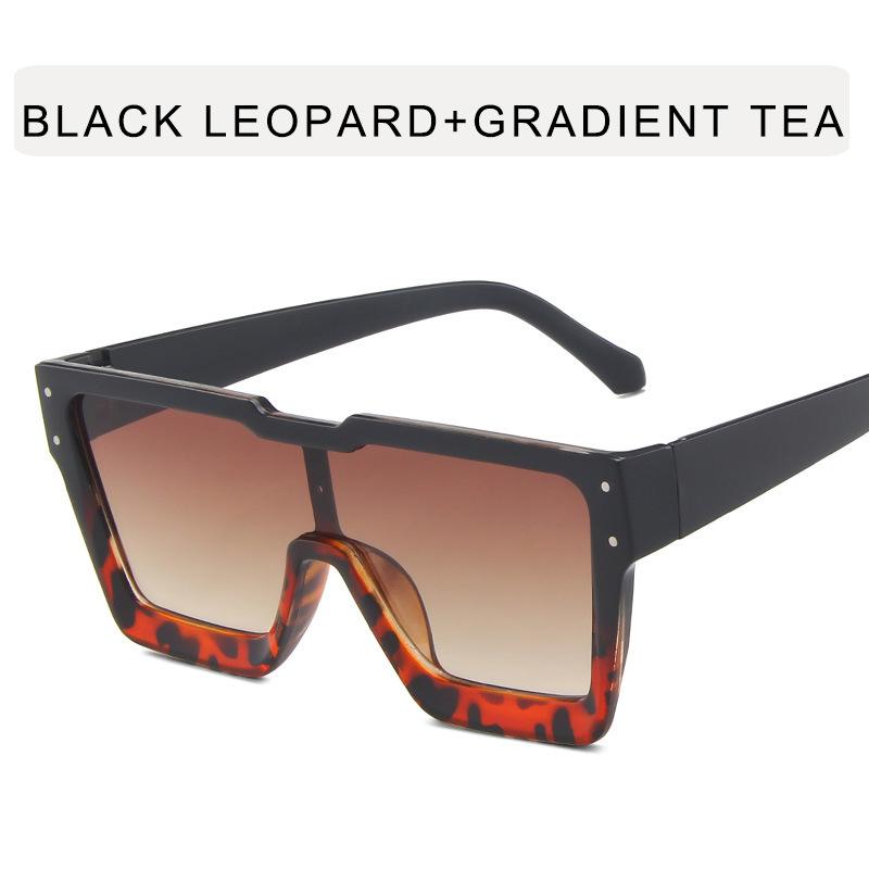 European American Style Women's Sunglasses Square Shape Outdoor UV Protection Glasses for Women Travelling Female Sunglass