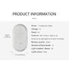 SEAMETAL Mini Car Touch Light for Floor Trunk Hood Ceiling USB Rechargeable Magnetic Ambient Lamp Auto Interior Reading Light