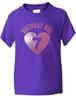Birthday Girl Age 7 Seven Girls Kids T-Shirt In Glitter Birthday Gift Age 1-13