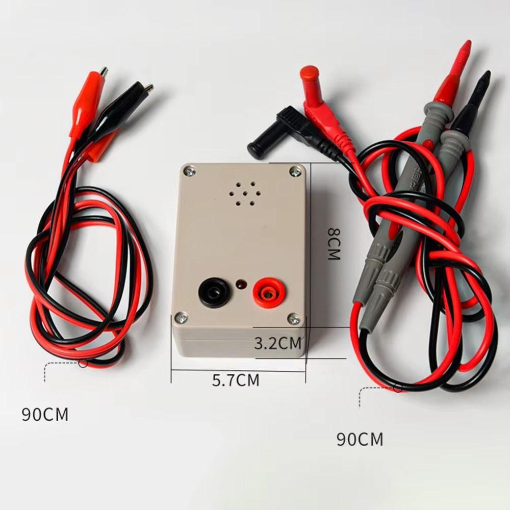 9V Buzzer Tester Buzzer Alarm with Test Pen Continuity Test Buzzer with Indicator Light Professional Circuit Breaker Finders