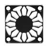 RC Cooling Fan Cover Universal Aluminum Alloy Fan Protective Cover for ESC Motor Heatsink 30x30mm Black