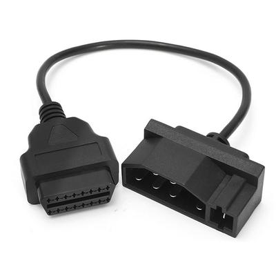 Adaptador de Cabo de 7 Pinos OBD1 para 16 Pinos OBD2 Leitor de Código Scanner Para Ferramenta de Reparo de Motor Ford