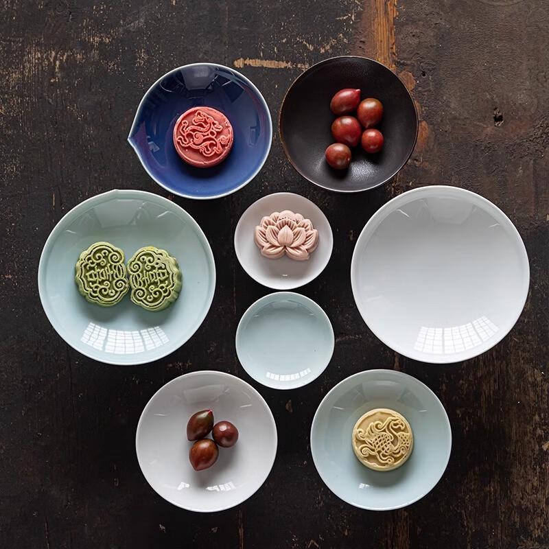 Zen Style Ceramic Dessert & Snack Plate