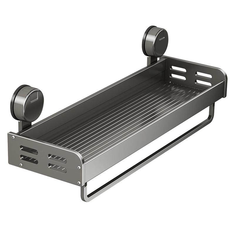 JiaDu Multi-functional Wall-Mounted Suction Cup Storage Rack