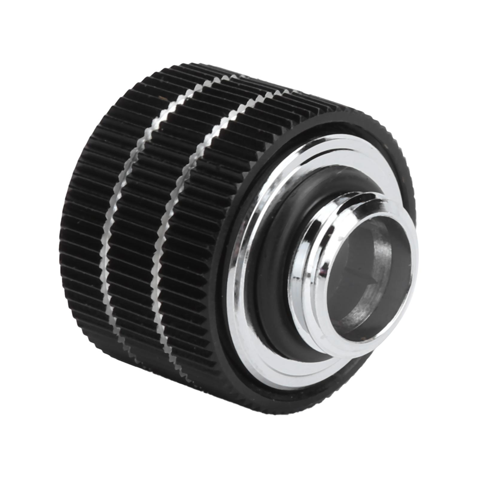 

Жесткие трубные фитинги Fast Twist Computer WaterCooled 20 кг AntiDropping Quick Screw HYGKNB16MM(черный ) чёрный