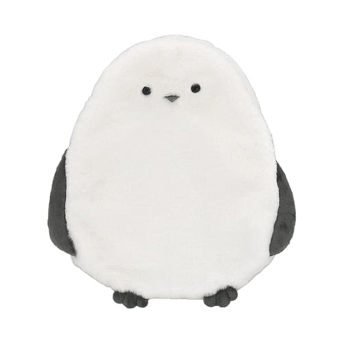 Flower Ring Hot Water Bottle, Long-tailed Tit GLG0003-WH (White)