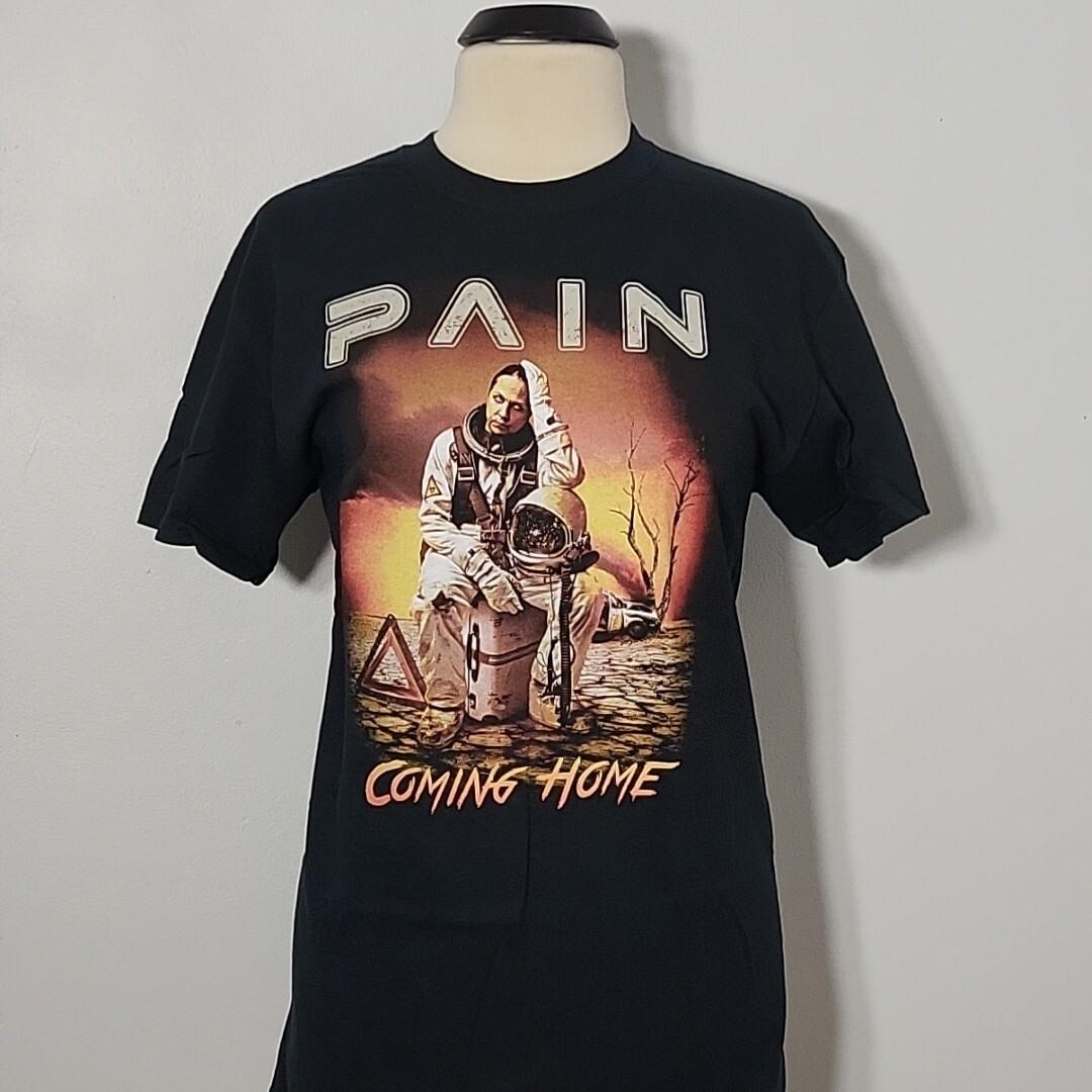 PAIN Coming Home M MEDIUM Official T-Shirt Black Mens Band Logo Unisex T-Shirt M