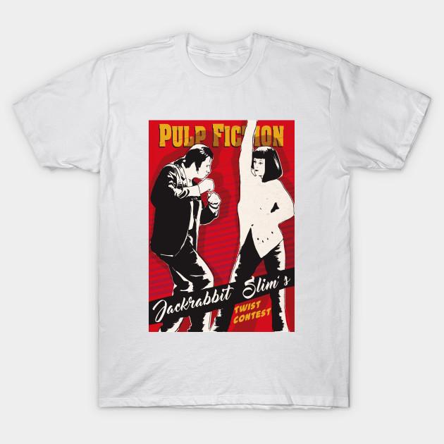 Funny Pulp Fiction TShirt Mia Wallace Quentin Tarantino Graphic Tshirts 90s Vintage Women Men Breathable Comfortable Tee Shirts