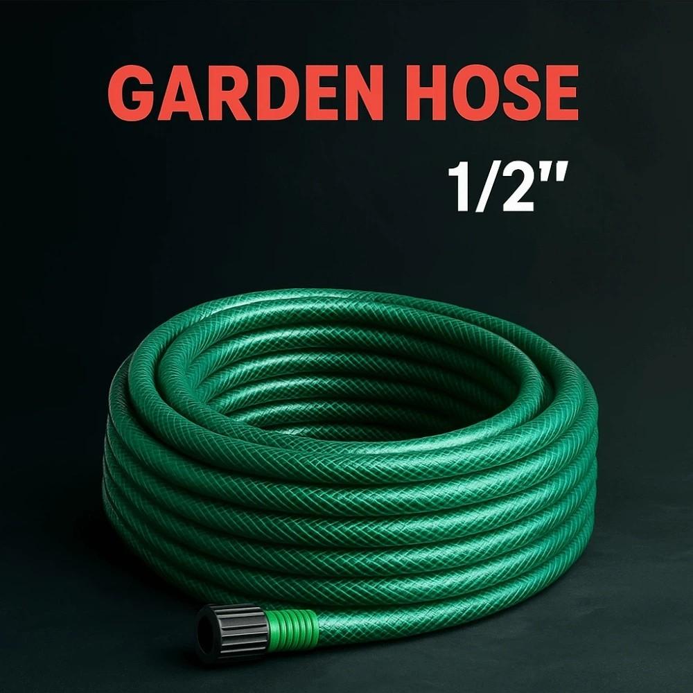 With Nozzles Plastic Water Pipe 5/10/15/20m Sprinkler Soaker Hose Garden Hose Set  Washing Cars