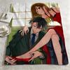 Anime H-Horimiya-a Throw Warm Soft Flannel Blanket, Multi-use for Sofa Bed Camping Travel Nap