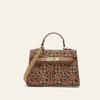 New Ethnic Style Printed Cork Bark Women's Bag Multi-element High-end Versatile Messenger Bag Fashion Niche Hand Bag