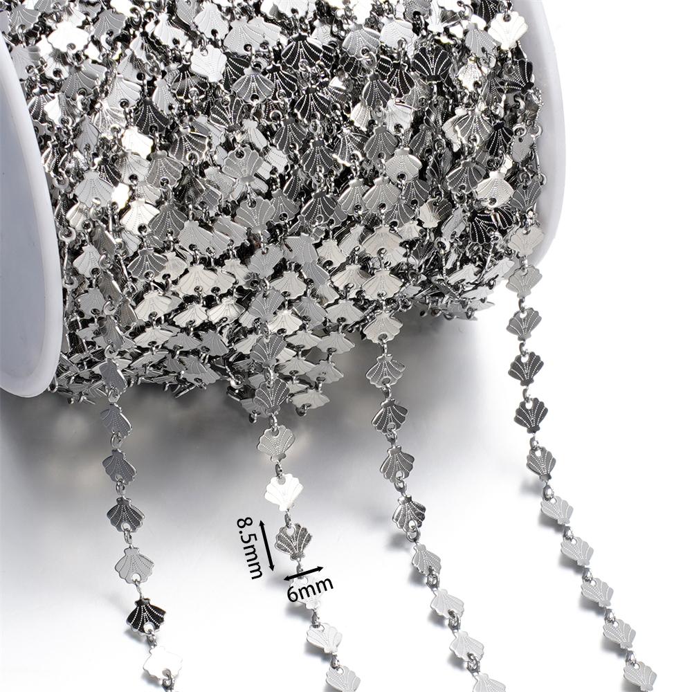 2Meters Handmade High Quality Stainless Steel Bracelet Anklet Necklace Chains for DIY Jewelry Making Findings Components