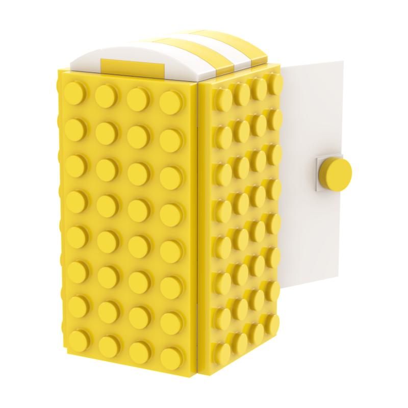 Tragbare Toilette Loo City MOC Szenen Dunny Klassische Straße Porta-Potty Dekoration WC Bausteine Bildung Kinder Spielzeug