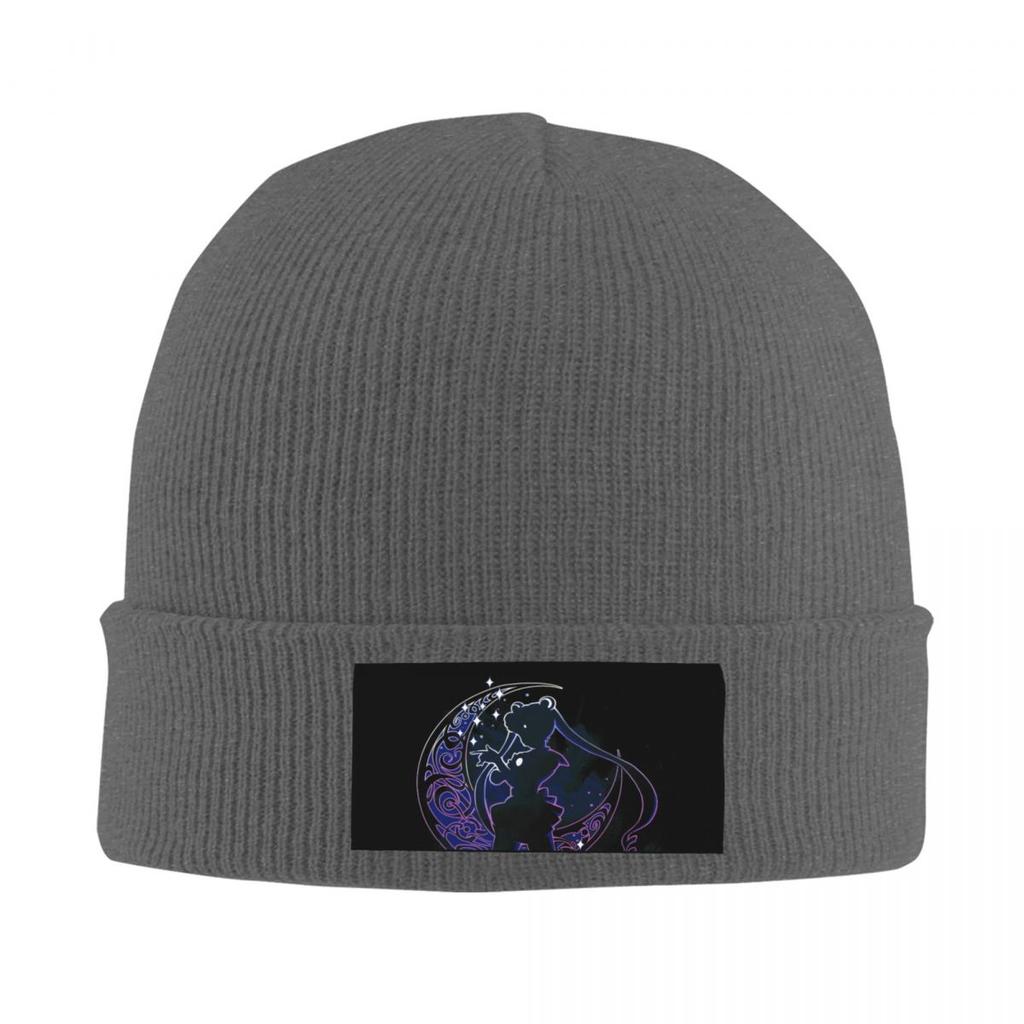 Sailors Moon Anime Unisexga Skullies Beanies Caps Unisex Winter Warm Knitted Hat Adult Usagi Tsukino Bonnet Hats Outdoor Ski Cap