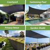 Outdoor Black Thickened Shading Net Encrypted Sun Protection Agricultural Summer Outdoor Insulation Net Sun Protection/breath