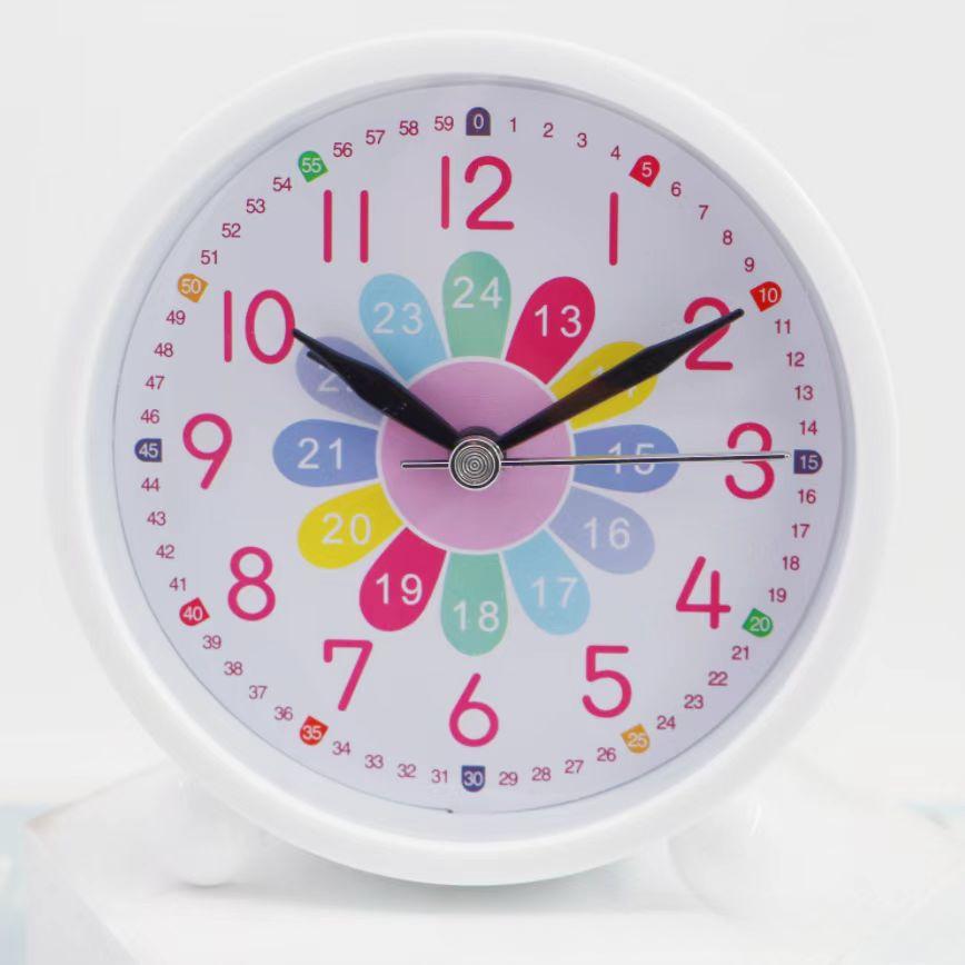 Children's Alarm Clock Wake Up Fashionable Cute Multifunctional Learning Teaching Clock Bedside Gift Bedroom Student Learning Watch