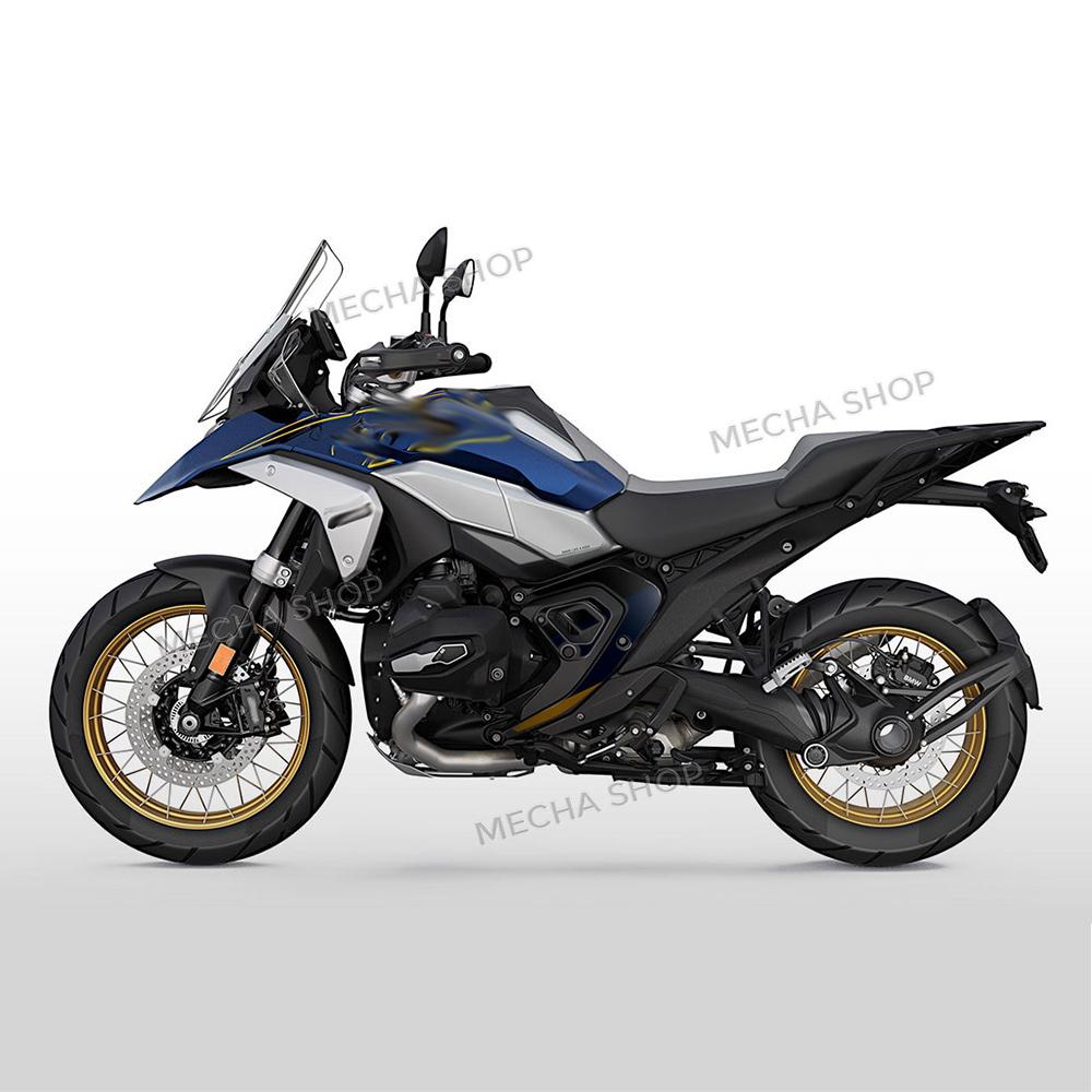 For R 1300 GS R1300GS 2025 Frame Protection 3D Stickers Motorcycle Accessories 3D Epoxy Resin Sticker