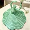 3D Printed Ballet Dancer Ornaments Spinning Ballet Girl Sculpture Rotational Movement Elegant Desk Decor for Home Office Creative Spaces Gifts