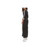 Adidas Originals Adicolor Classics 3-Stripes Maxi Dress with Colorblock V-Neck and Half Sleeves Women Dress Black IK0439