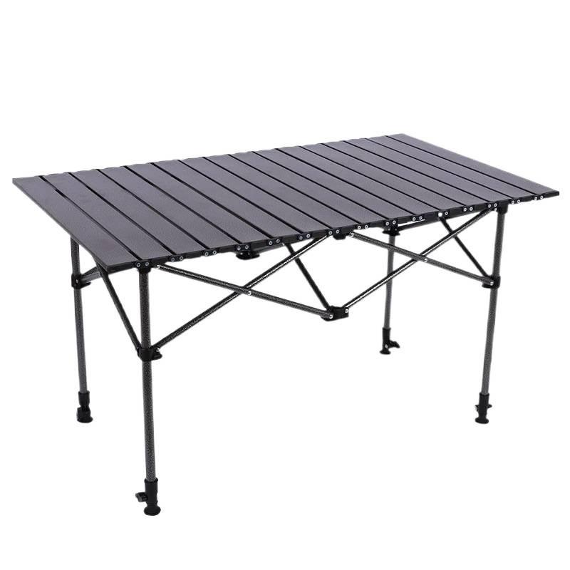 Verstellbarer Outdoor-Roll-up-Klapptisch für Camping und Grillen