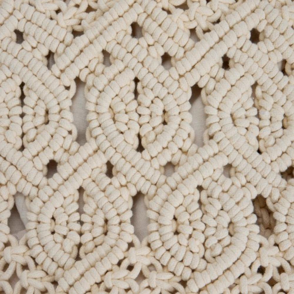 Lala Handgestrickte Makramee-Schultertasche Lala 2b197